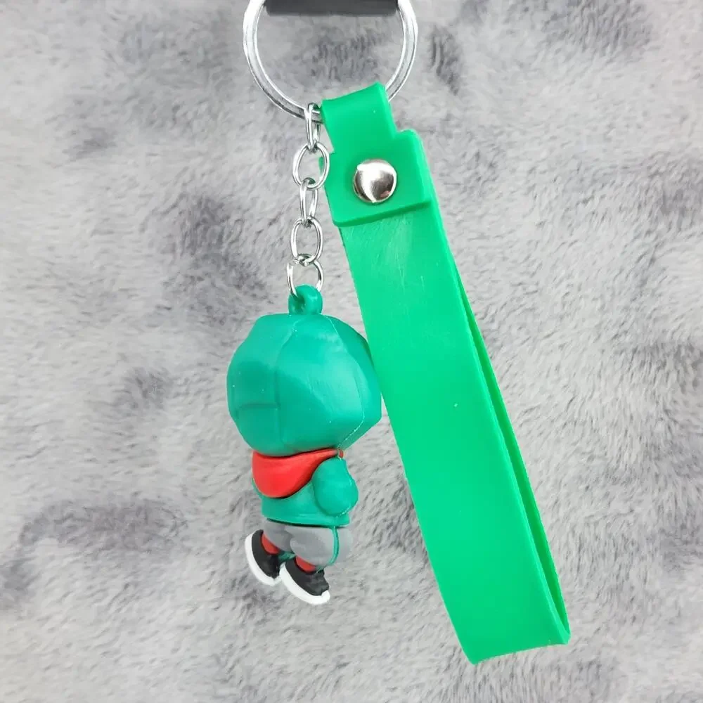 NEW Marvel Avengers Spider-Man Superhero Figure Keychain & Strap Bag Charm PVC